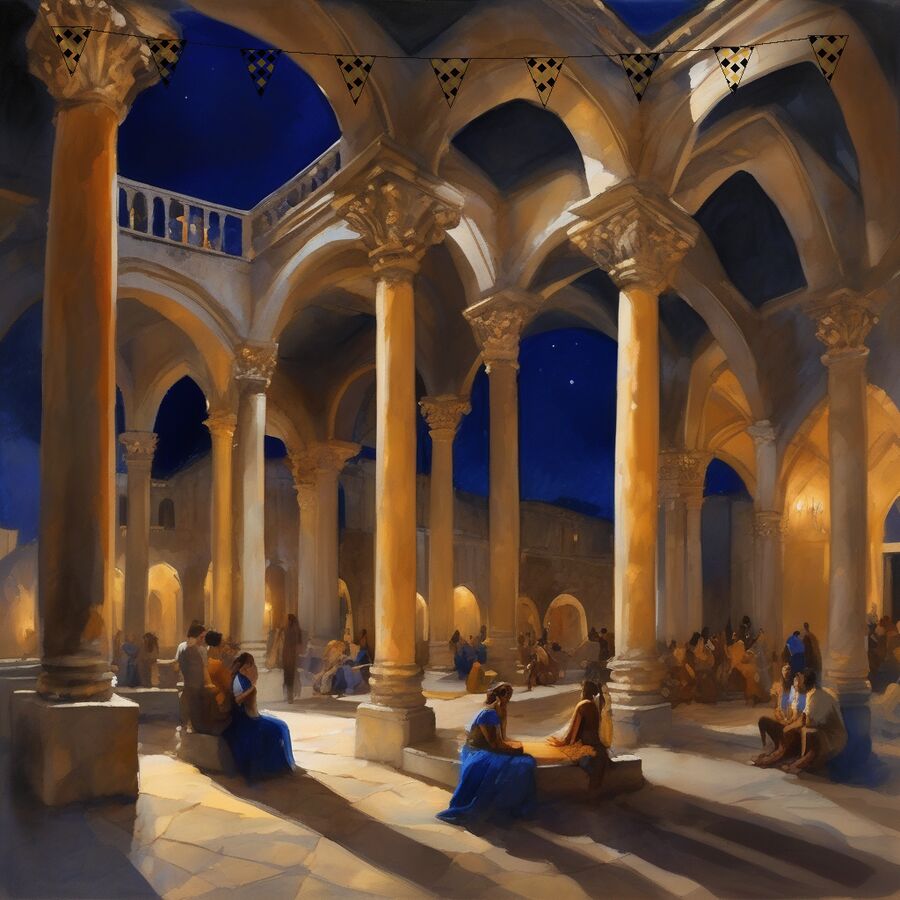 El foro de la villa / The village forum
